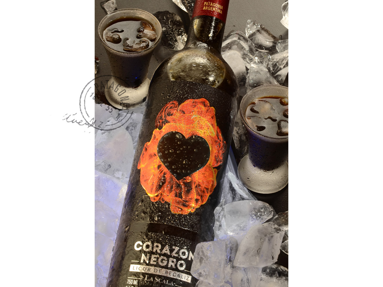 Licor Corazón negro x 750 ml La Scala