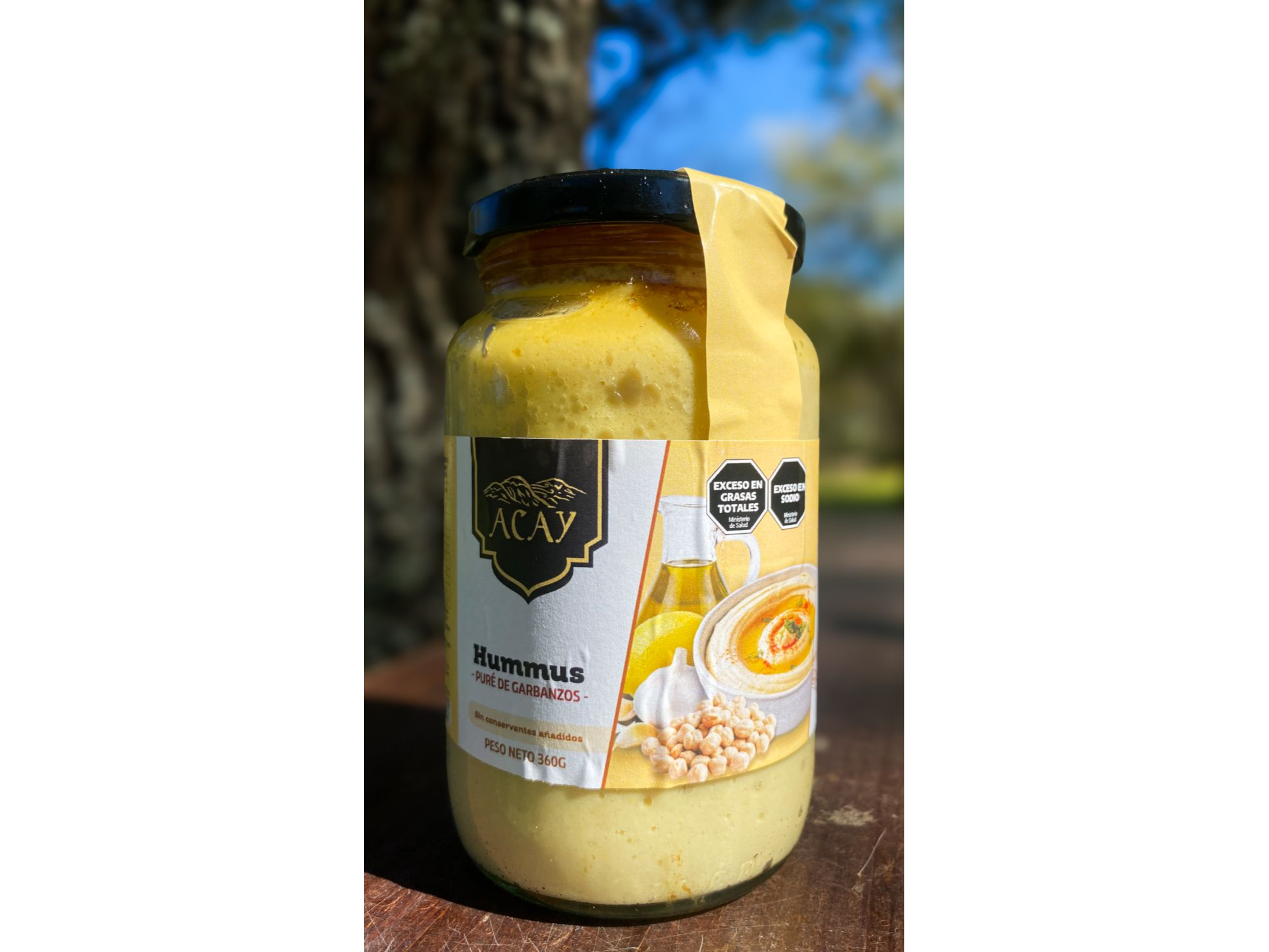 Hummus de garbanzo x 360 grs Acay