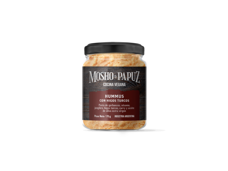 Hummus de garbanzo con higos x 170 grs Mosho & Papuz
