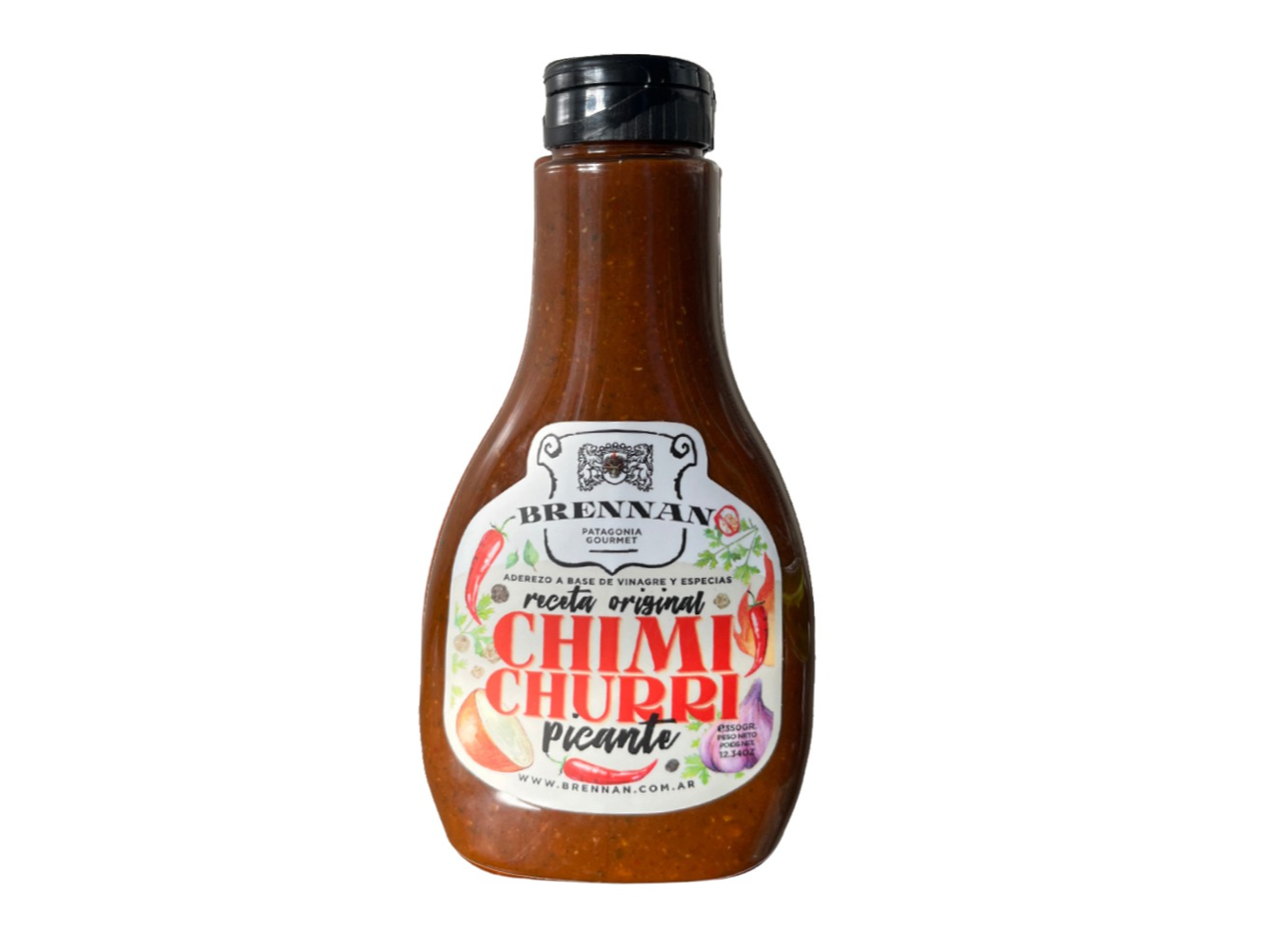 Chimichurri picante pet x 350 grs Brennan
