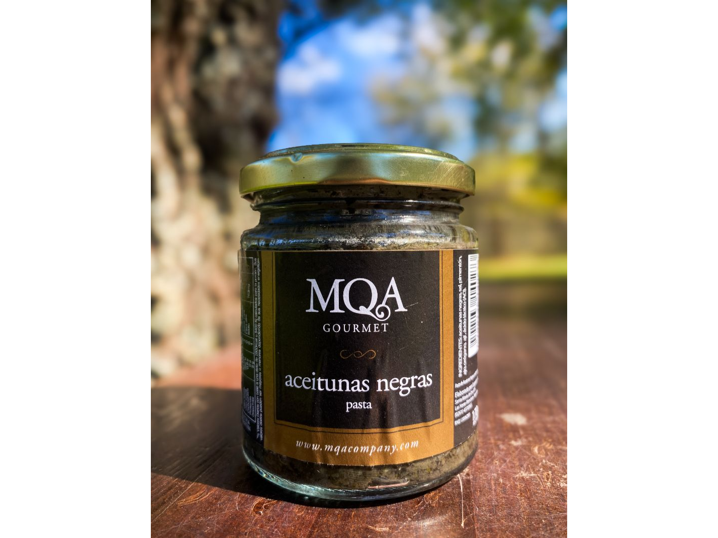 Pasta de aceitunas negras x 170 grs MQA