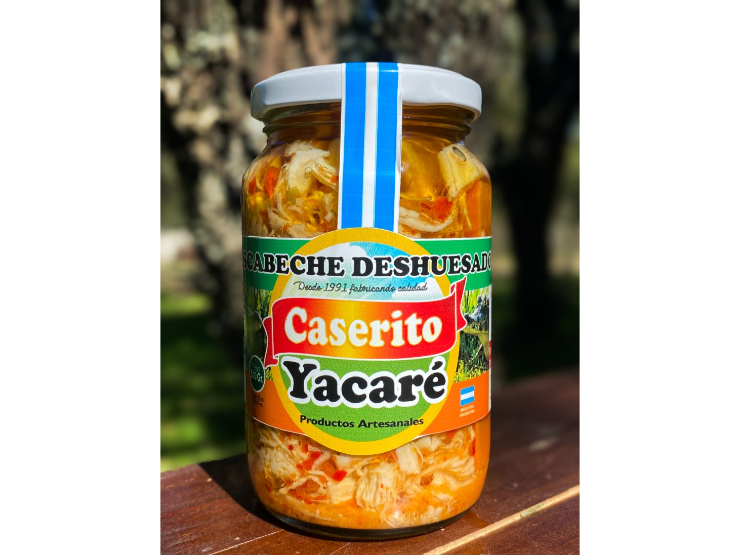 Escabeche de yacaré x 360 grs Caserito