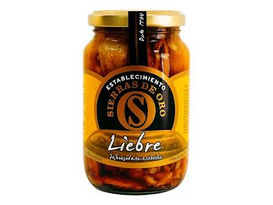 Escabeche de liebre x 360 grs Sierras de Oro