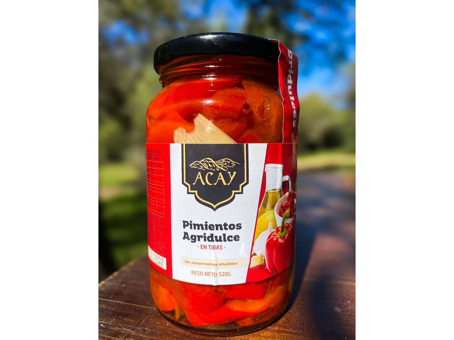 Pimientos agridulces x 320 grs Acay