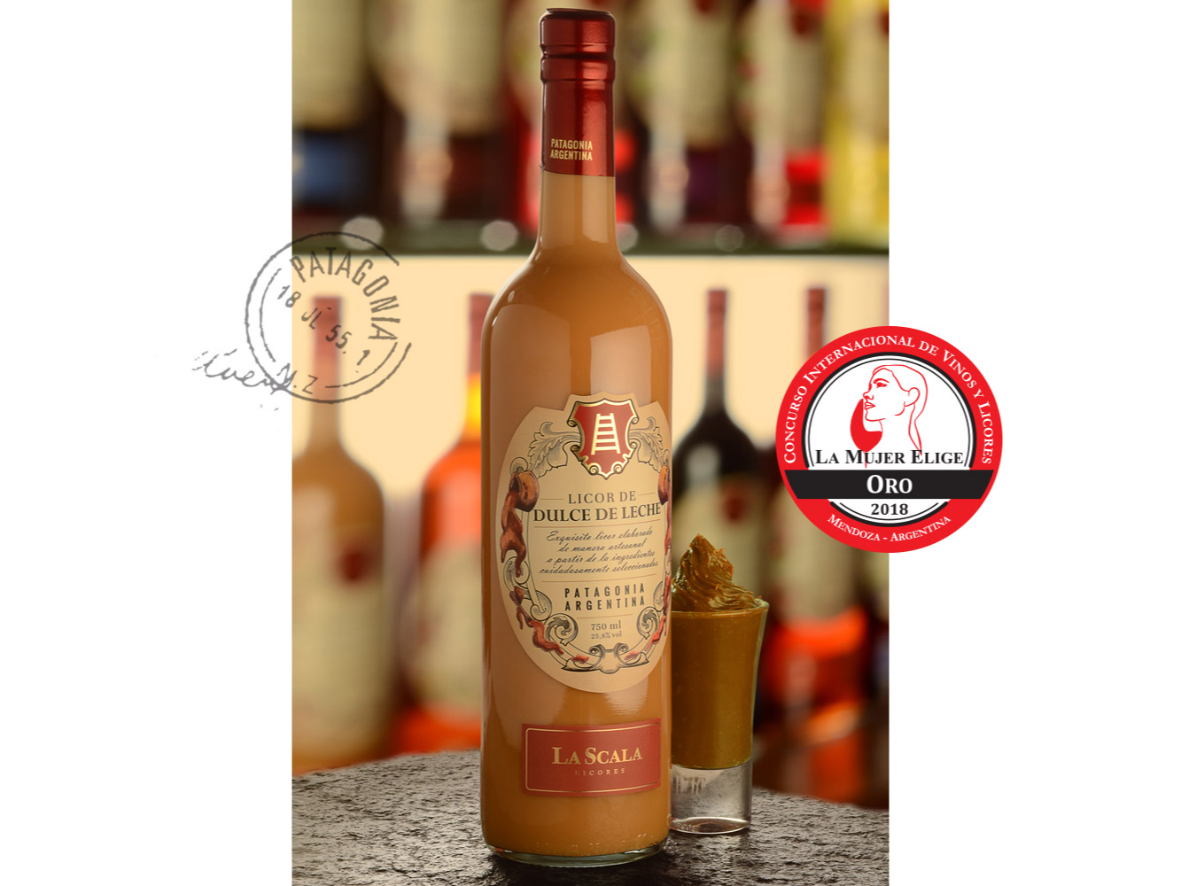 Licor de dulce de leche x 750 ml La Scala