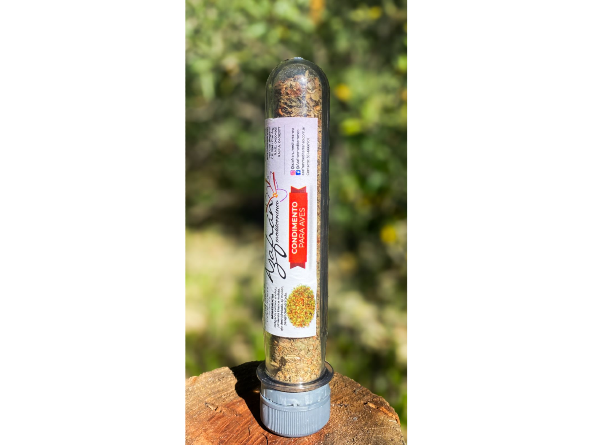 Condimento para aves x 12 grs Azafrán Mediterráneo