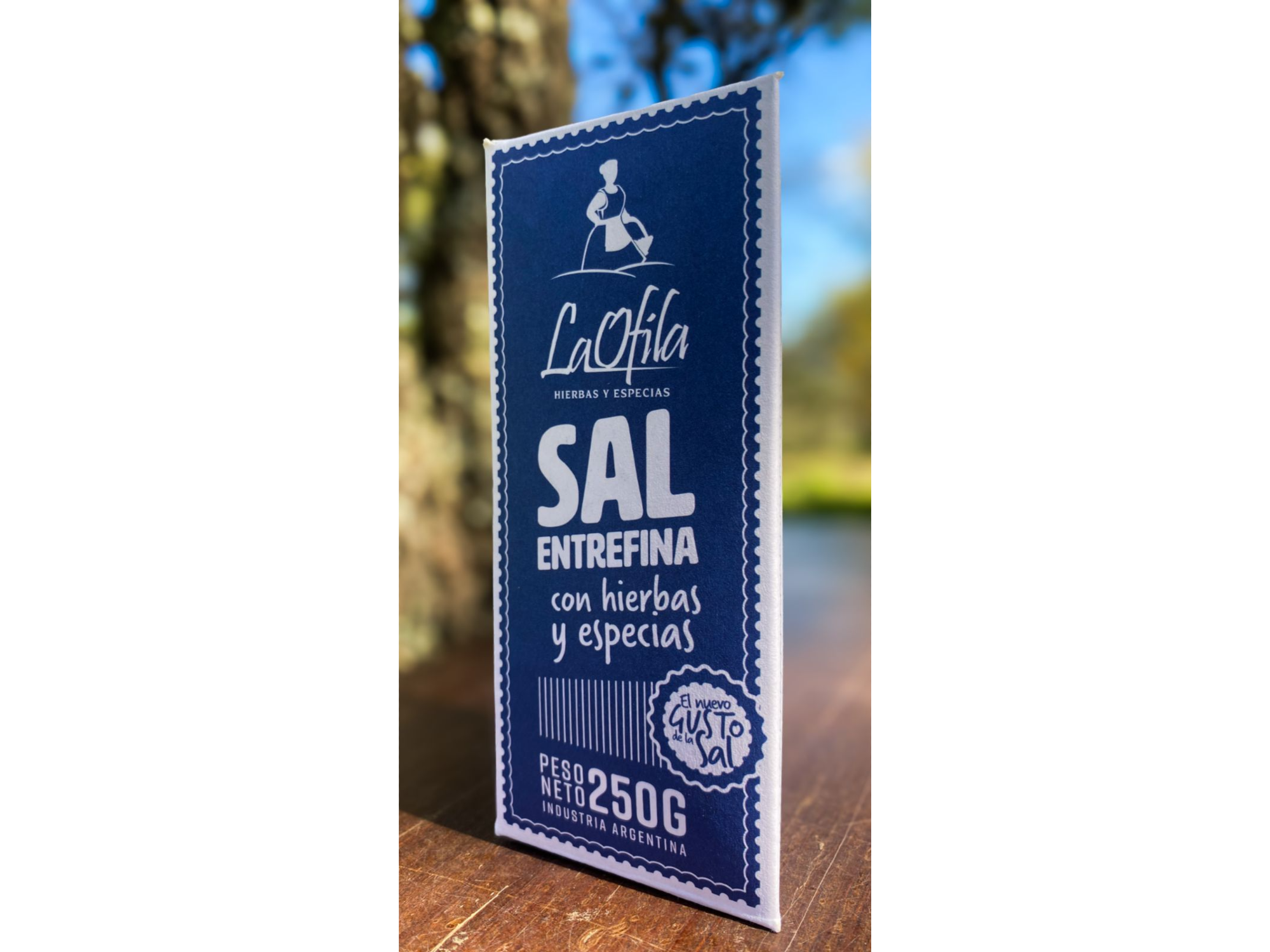 Sal entrefina con hierbas y especias #02 x 250 grs La Ofila