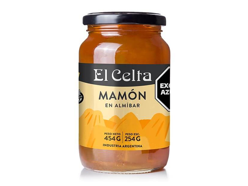 Mamón el almibar x 454 grs El Celta