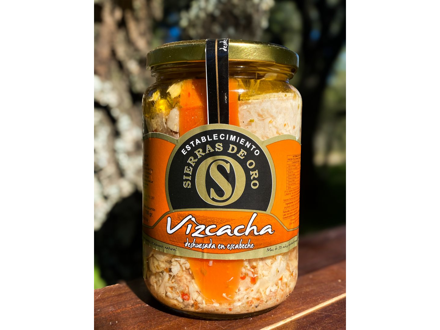 Escabeche de vizcacha x 700 grs Sierras de Oro