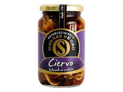 Escabeche de ciervo x 360 grs Sierras de Oro