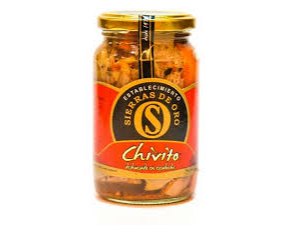 Escabeche de chivito x 360 grs Sierras de Oro