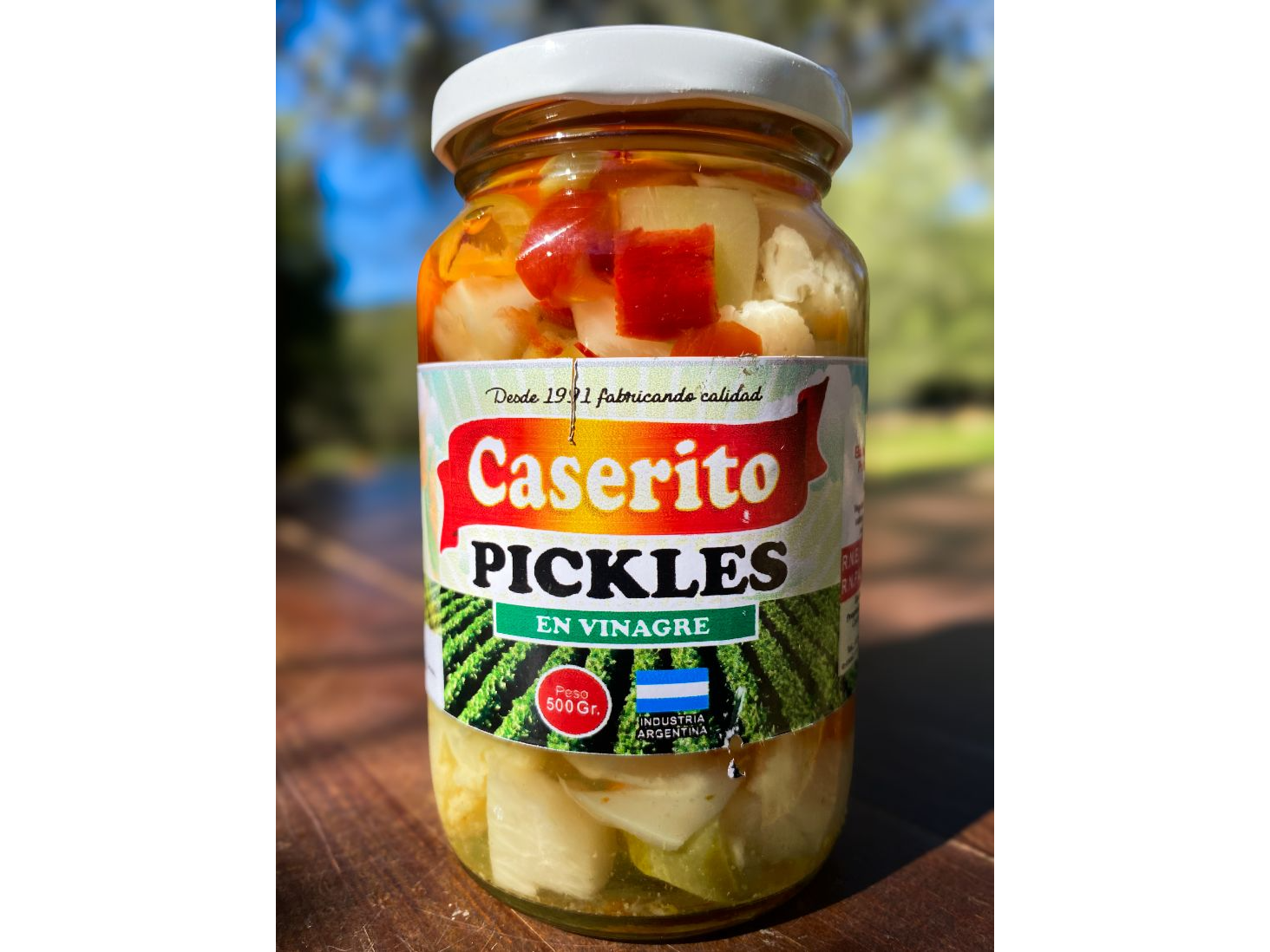 Pickles x 360 grs Caserito