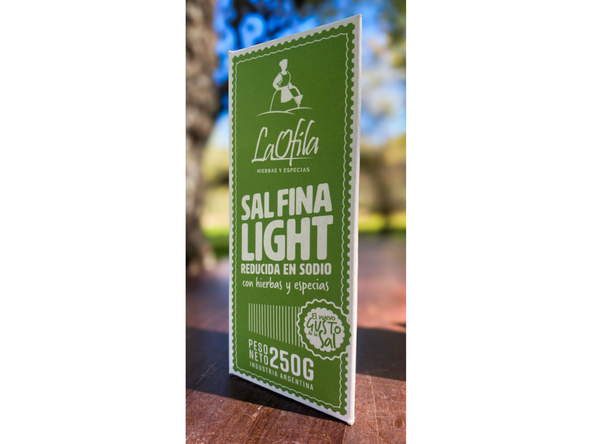 Sal entrefina light reducida en sodio con hierbas y especias #07 La Ofila