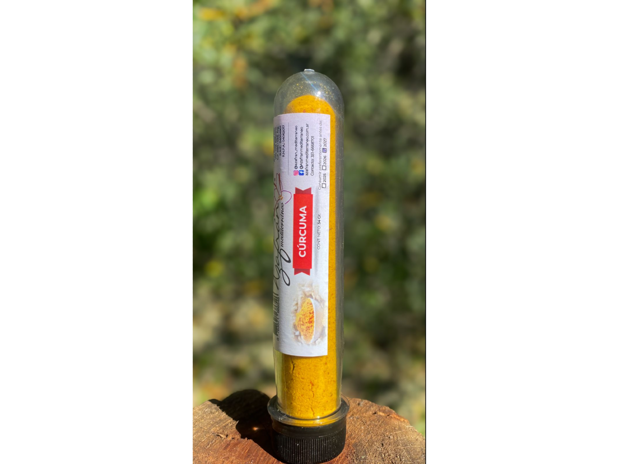 Cúrcuma x 24 grs Azafrán Mediterráneo