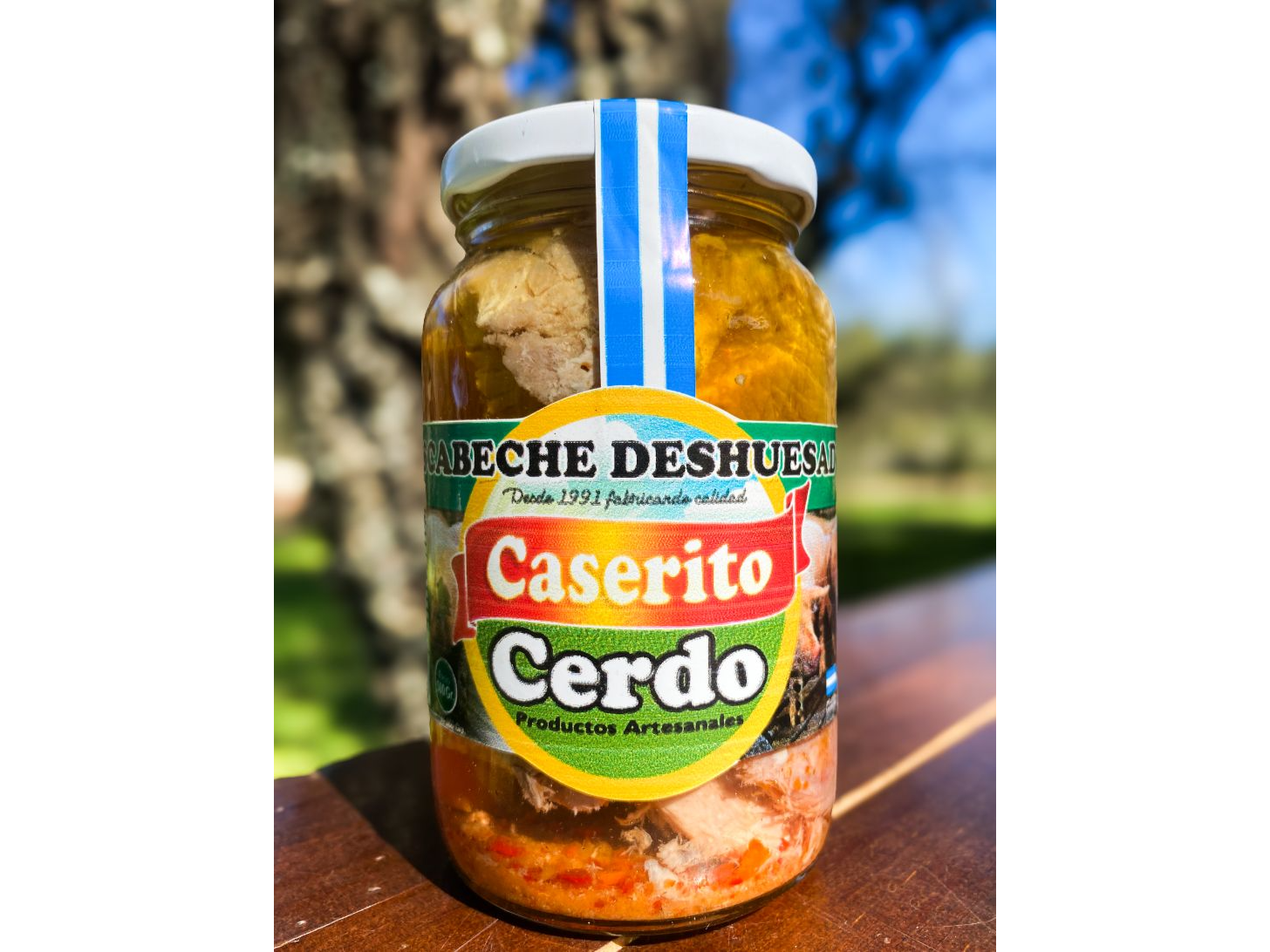 Escabeche de cerdo x 360 grs Caserito