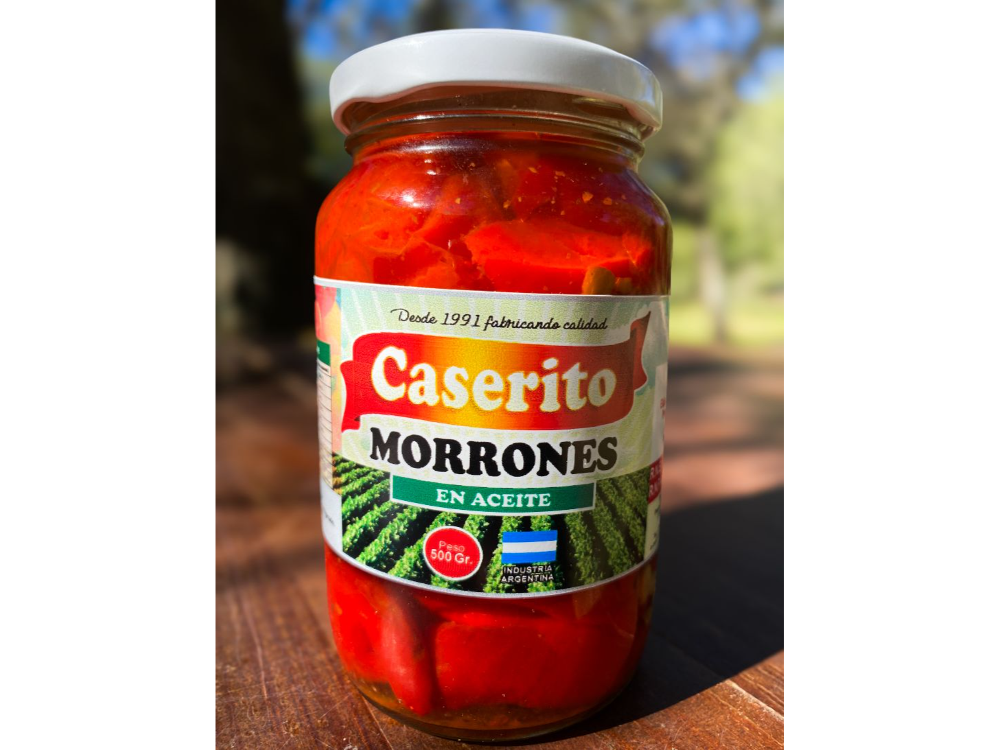 Morrón en aceite x 360 grs Caserito