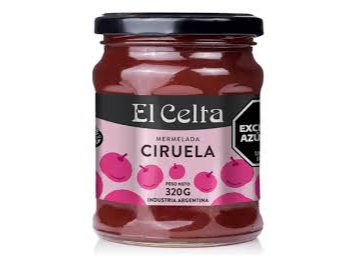 Mermelada de ciruela x 320 grs El Celta
