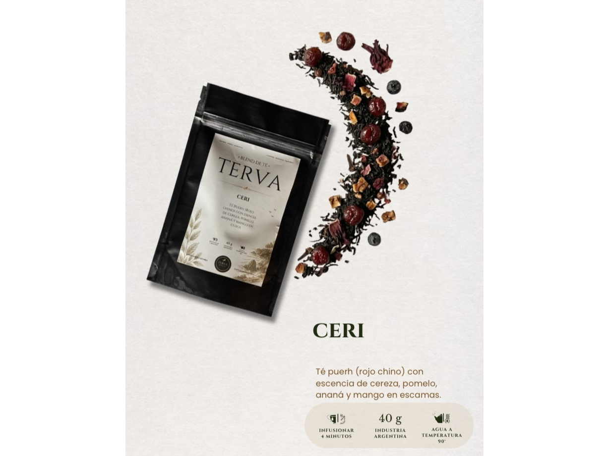 Té en hebras Ceri x 40 grs Terva