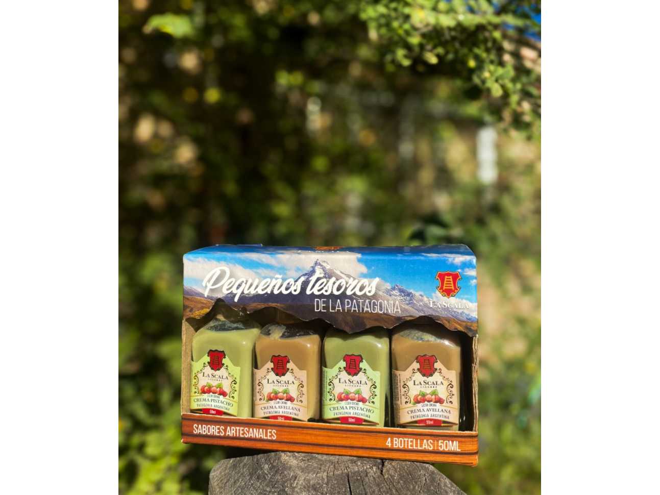 Pack Pequeños Tesoros de la Patagonia x 4 unidades x 50 ml La Scala