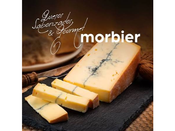 Queso Morbied  con cenias vegetales "ESQUESITOS" x 3.5 kg aprox horma
