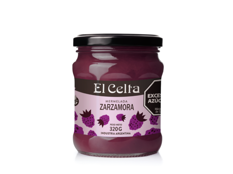 Mermelada de zarzamora x 320 grs El Celta