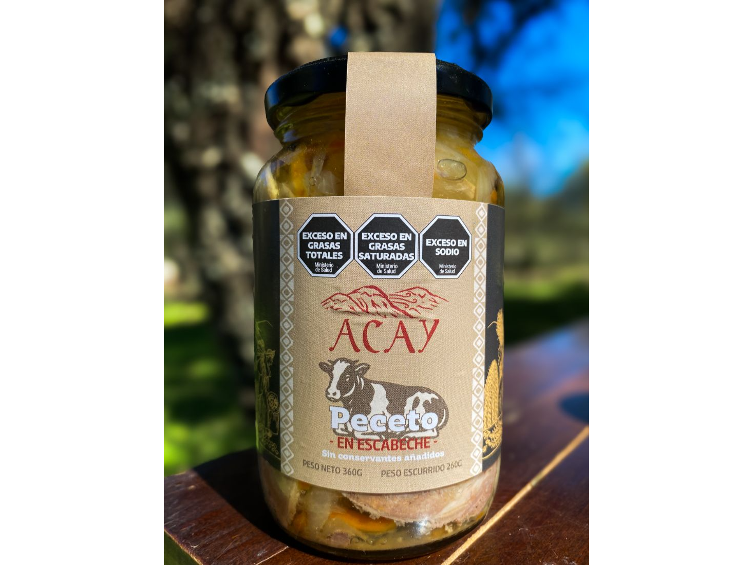 Escabeche de peceto x 360 grs Acay