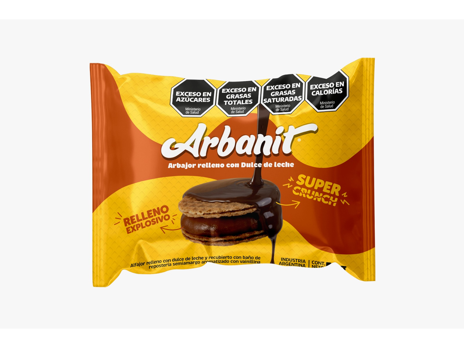 Arbajor Premium relleno con Dulce de leche
