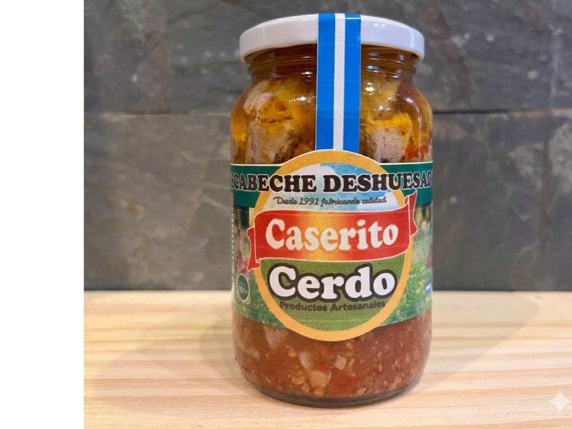 Escabeche de Cerdo x 450 grs CASERITO