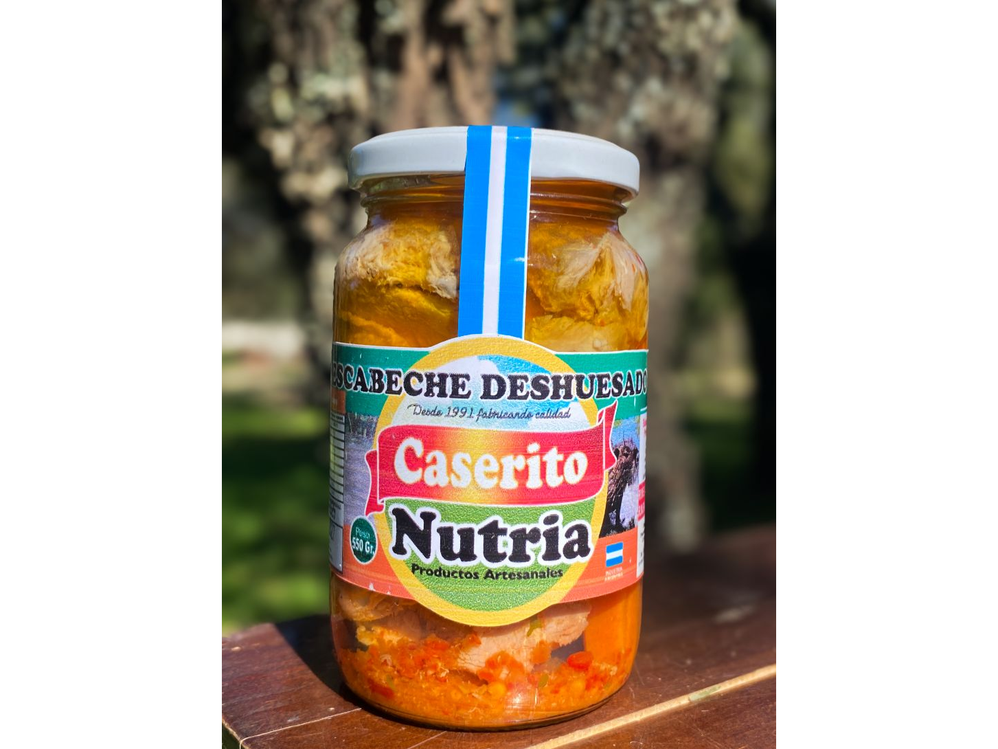 Escabeche de nutria x 360 grs Caserito