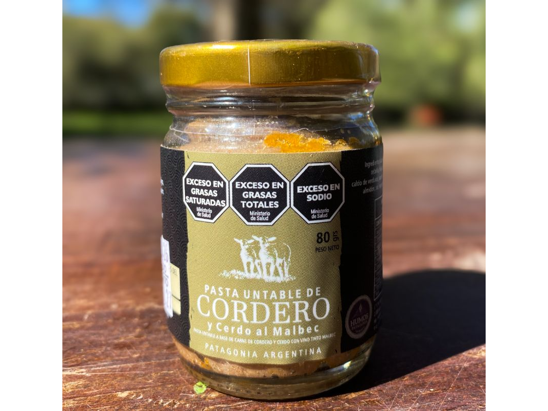 Paté de cordero x 80 grs Humos de la Patagonia