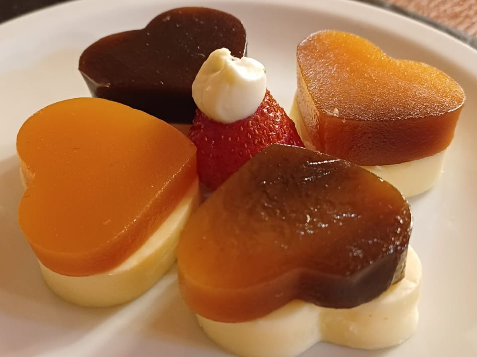 Queso y dulce