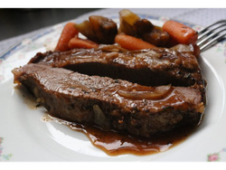 VACIO AL HORNO C/ GUARNICION