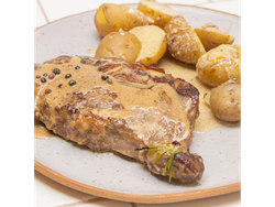 OJO DE BIFE CON GUARNICION