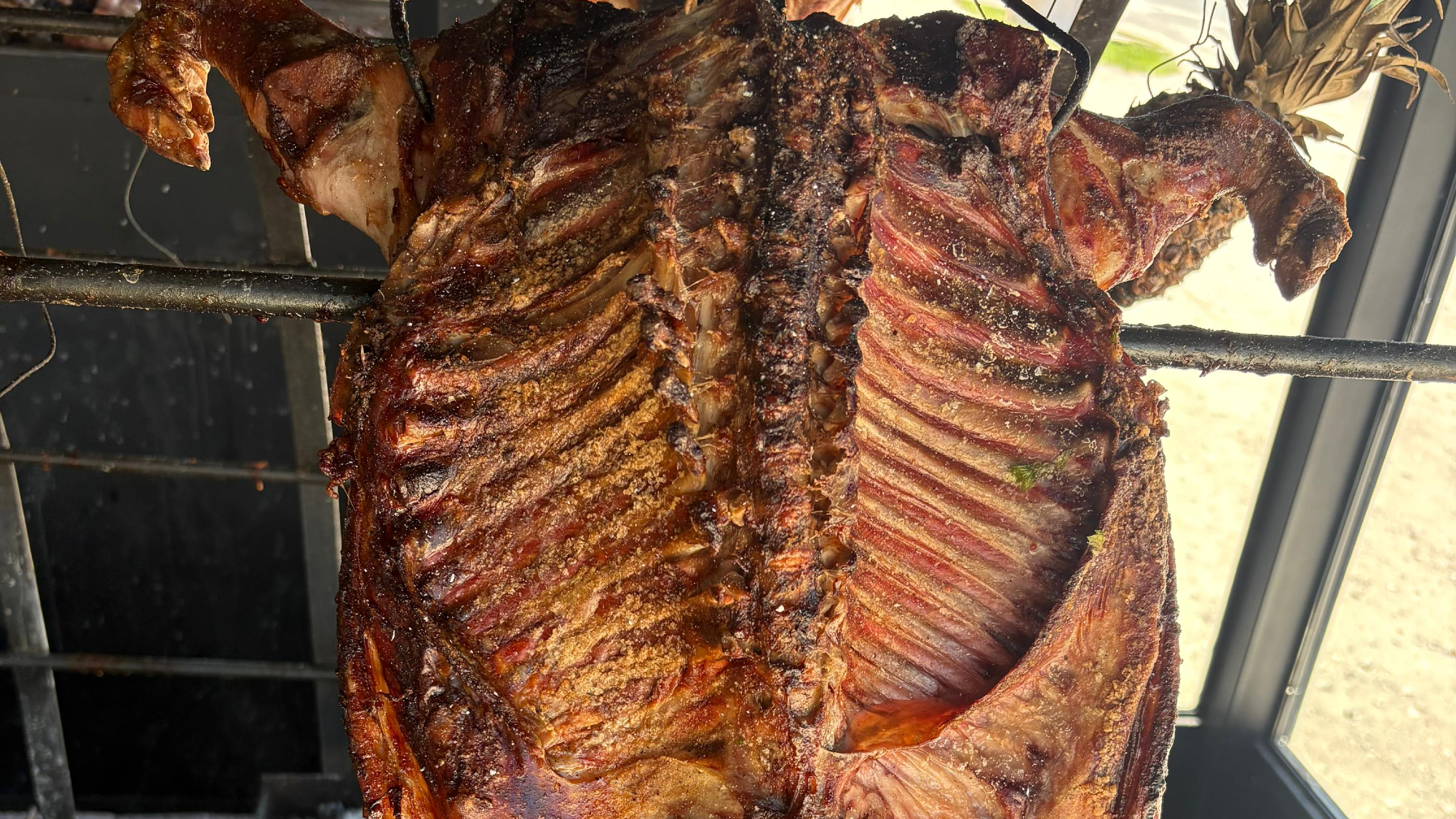 Lechon a la llama