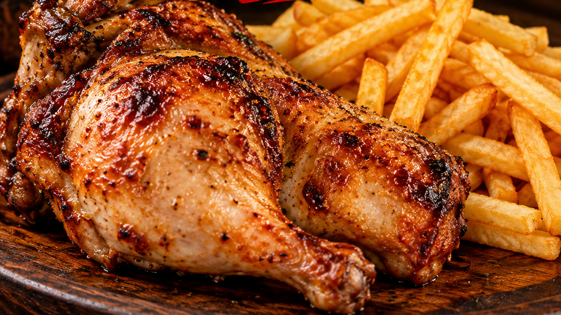 Promo pollo con papas