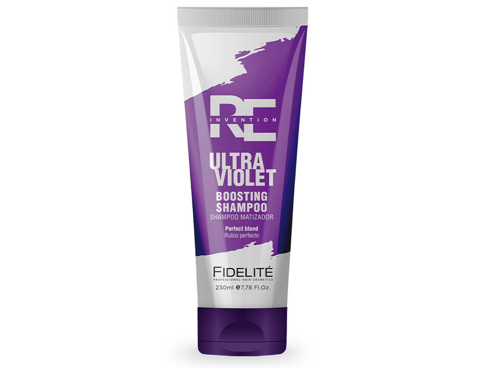 ACONDICIONADOR CORRECTOR REINVENTION ULTRA VIOLET TONOS 10+ 230ml.