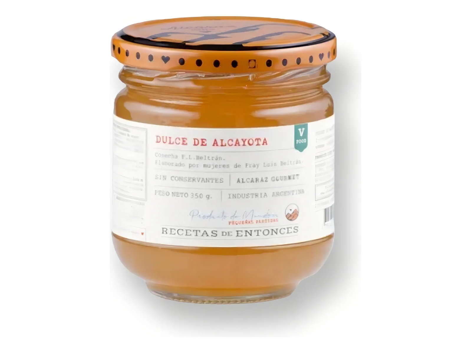 Dulce de Alcayota, sin conservantes, con azúcar orgánica