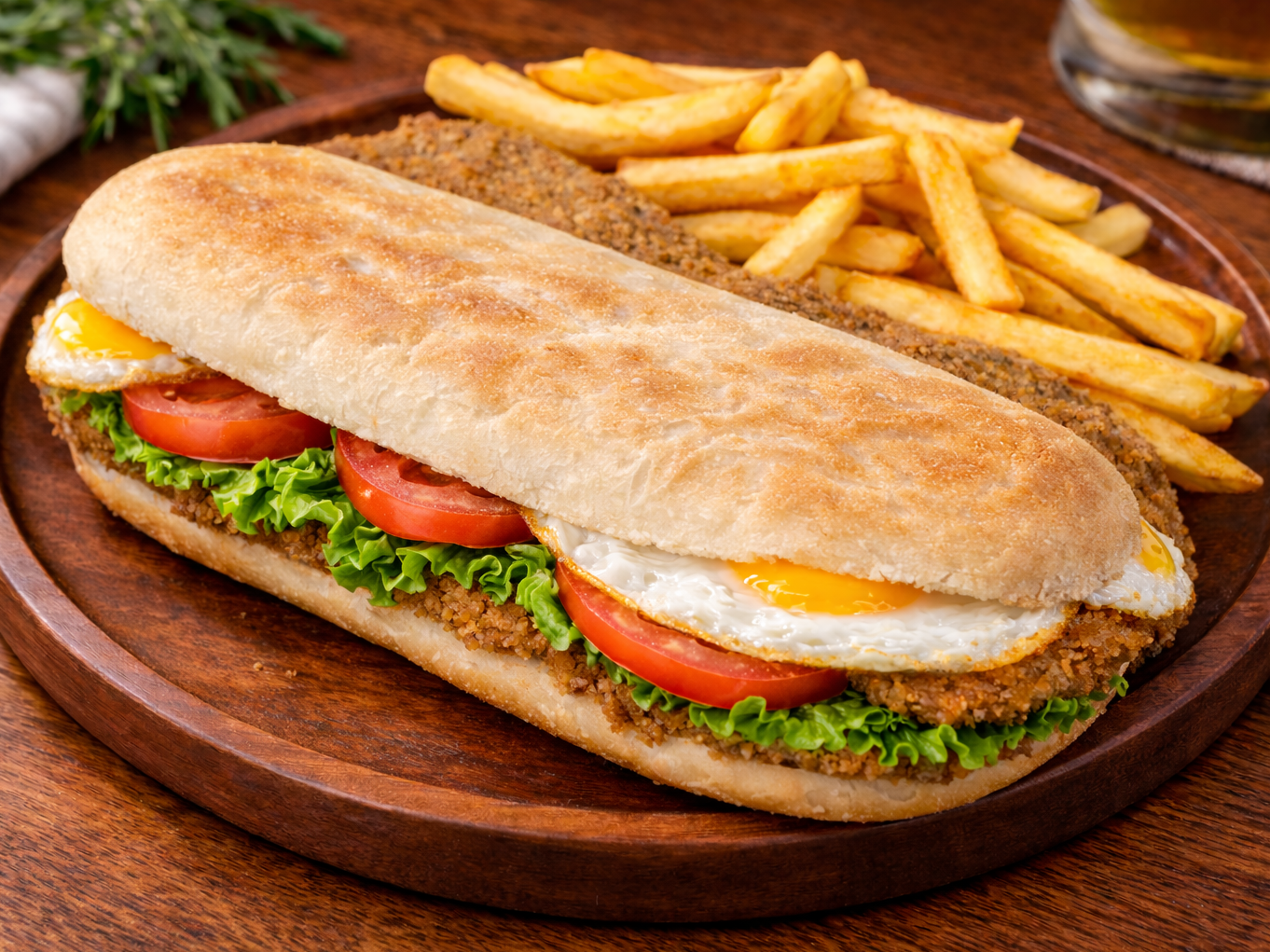 Sandwich de Milanesa Super Completo XL