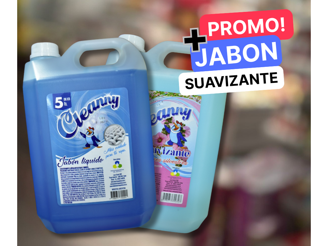 Jabon + Suavizante 5L