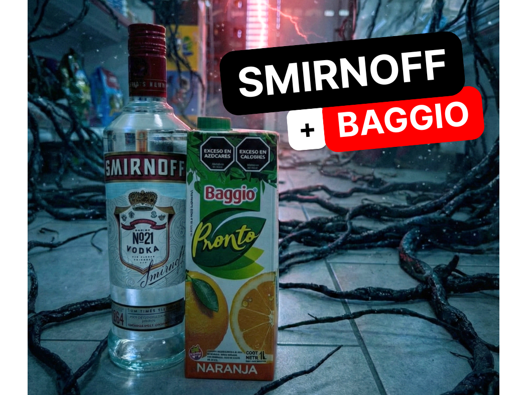 SMIRNOFF + BAGGIO