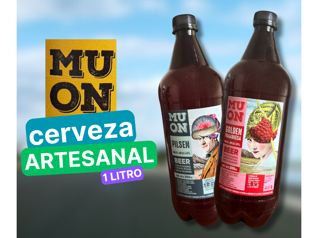 Muon Cerveza Artesanal COMBO 2 UNIDADES