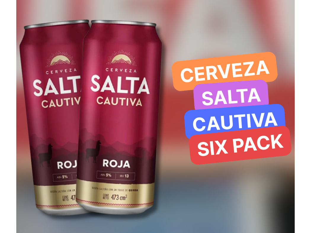 Cerveza Salta Cautiva SIX PACK