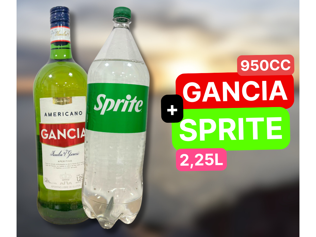 Gancia + Sprite