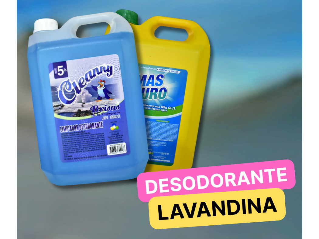 Desodorante 5L | Lavandina 5L