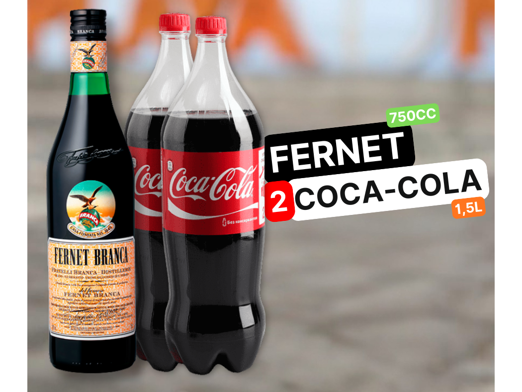 Fernet + Coca-Cola
