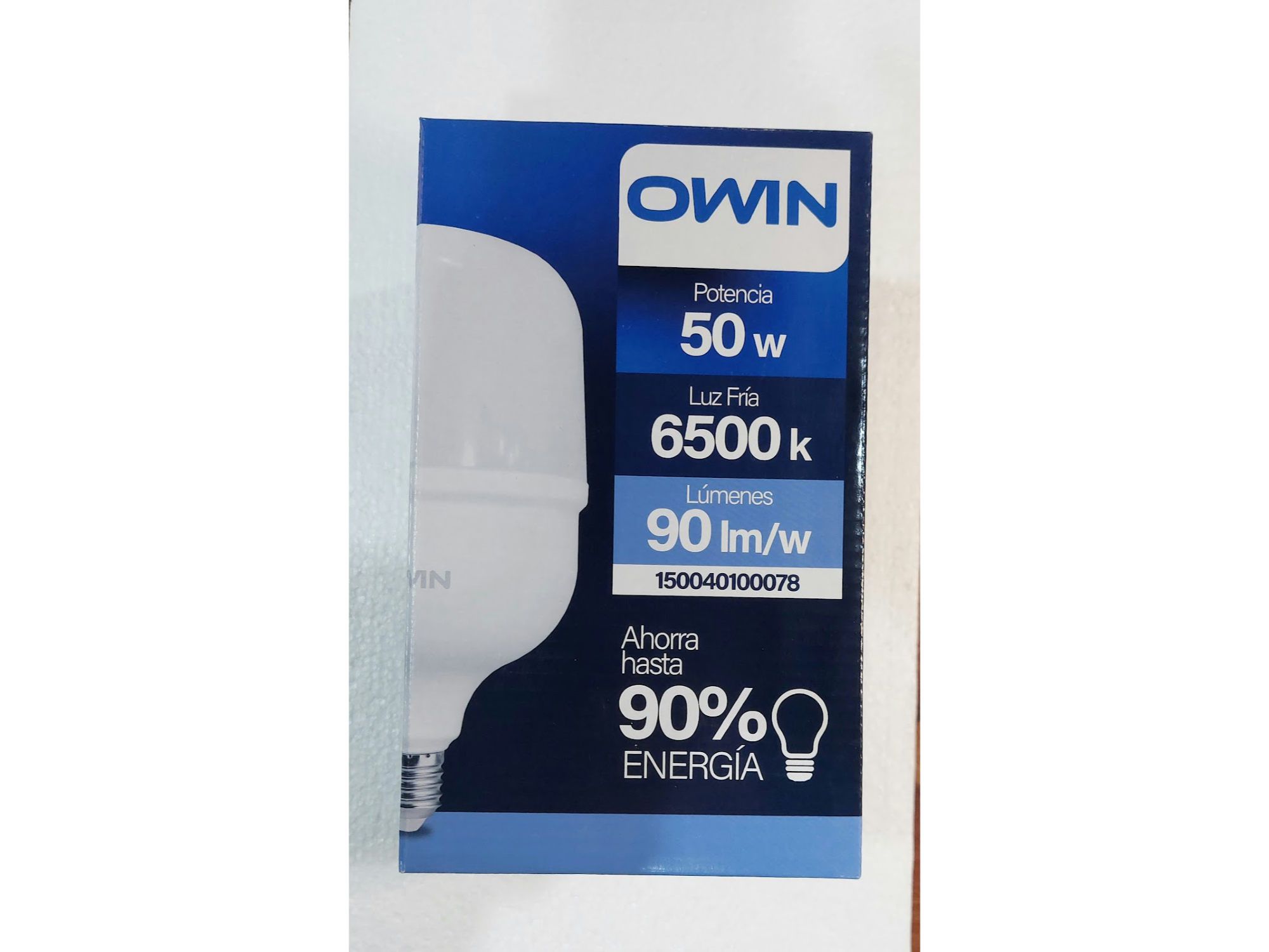 LAMPARA LED ALTA POTENCIA 50 W LUZ FRIA OWIN