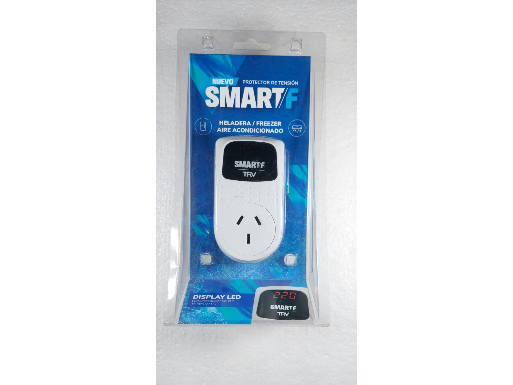 PROTECTOR DE TENSION DIGITAL 10 AMP "TRV"