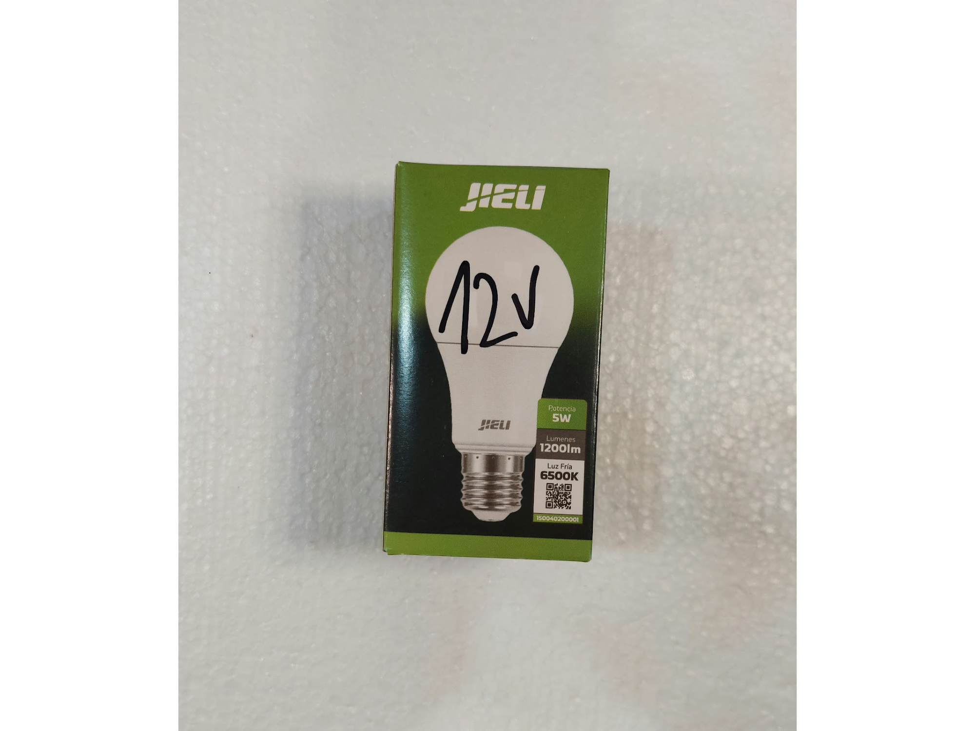 LAMPARA LED 12 VOL 5 w LUZ FRIA
