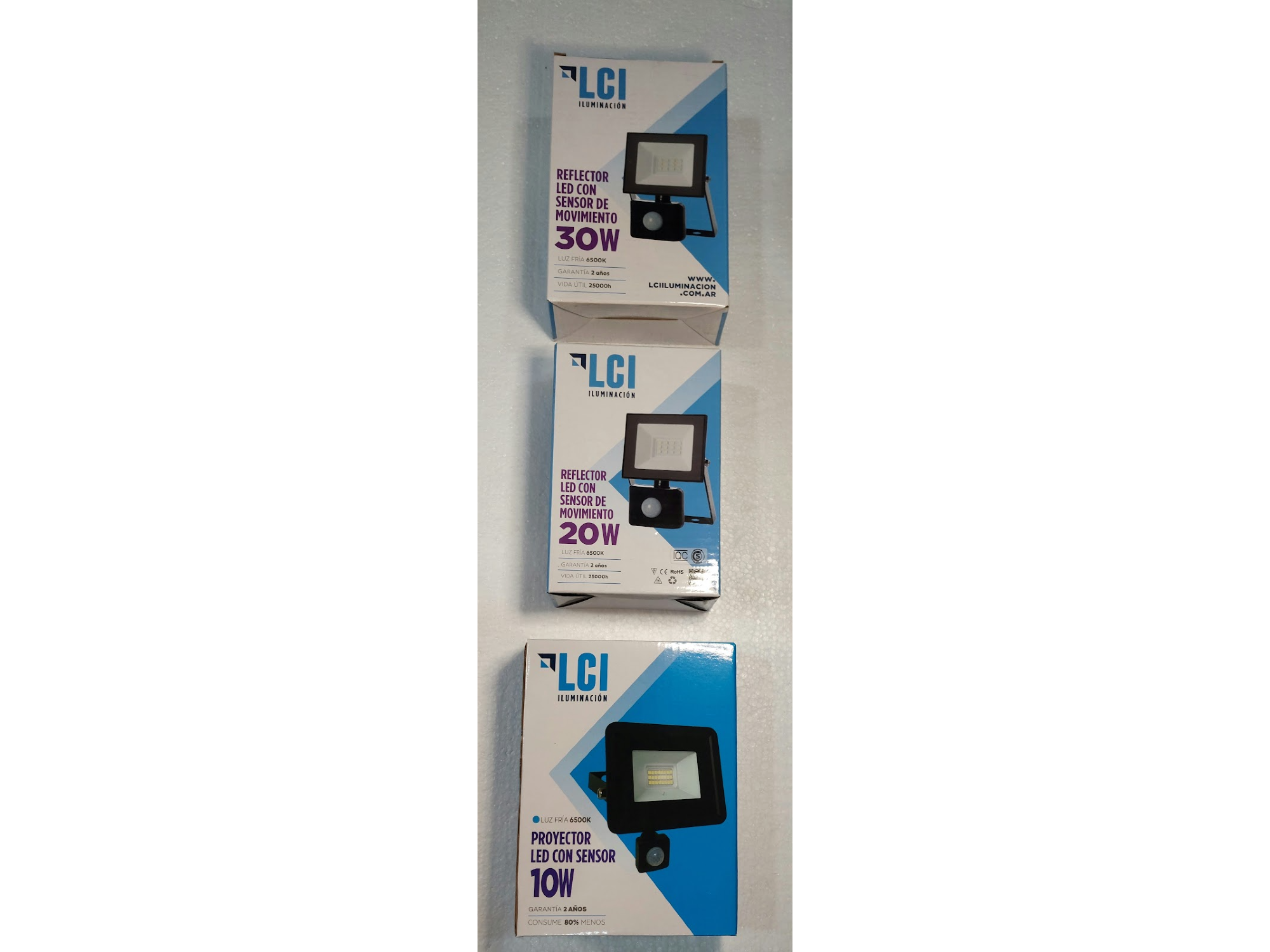 REFLECTOR LED CON SENSOR DE MOVIMIENTO 10 W