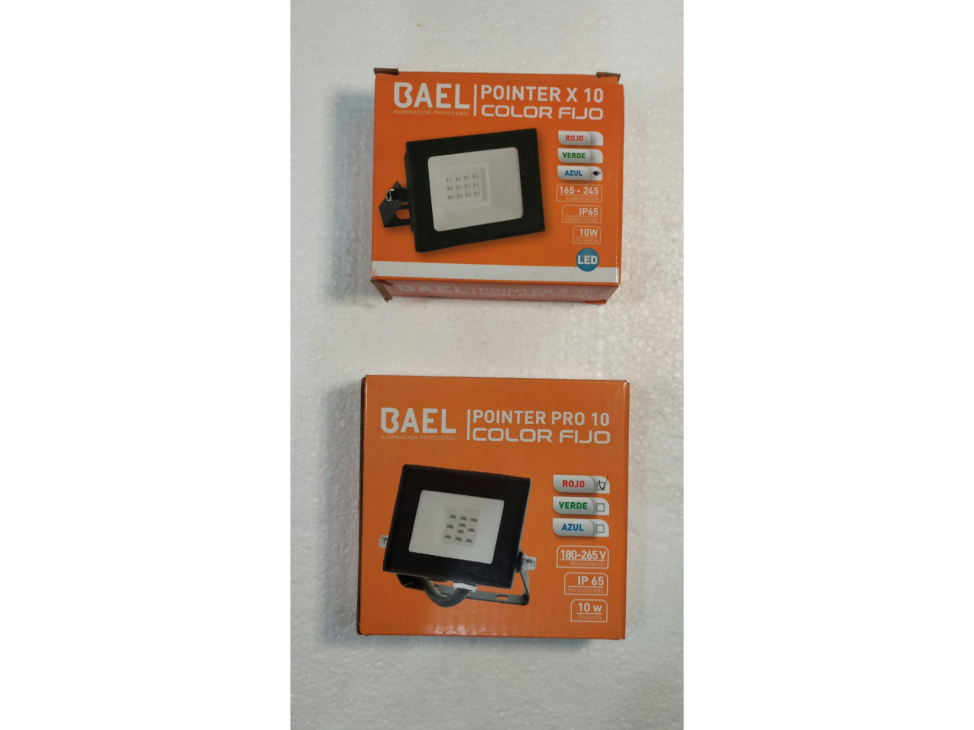 REFLECTOR LED COLOR 10 W